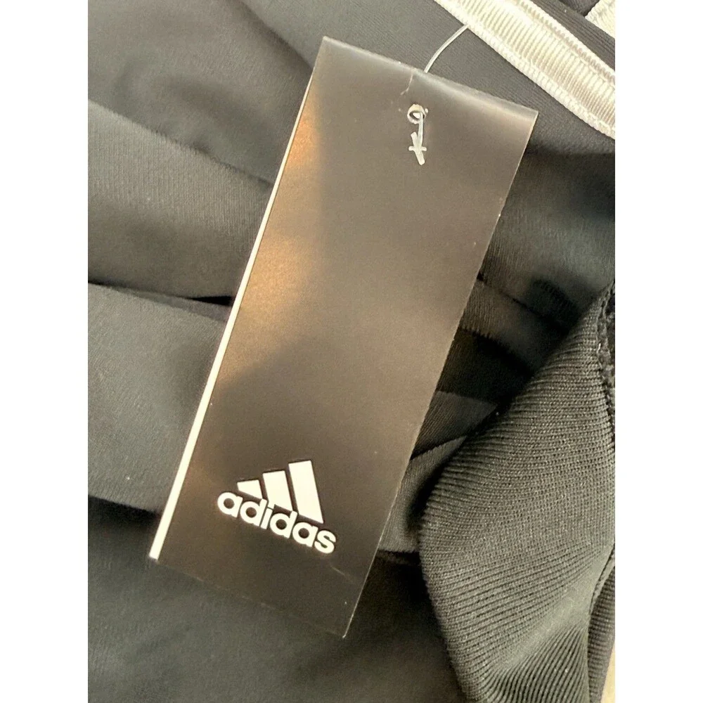 ADIDAS Essentials 3-Stripes Track Suit Zip Jacket Pants Girls Youth L (14)Black - Picture 13 of 16
